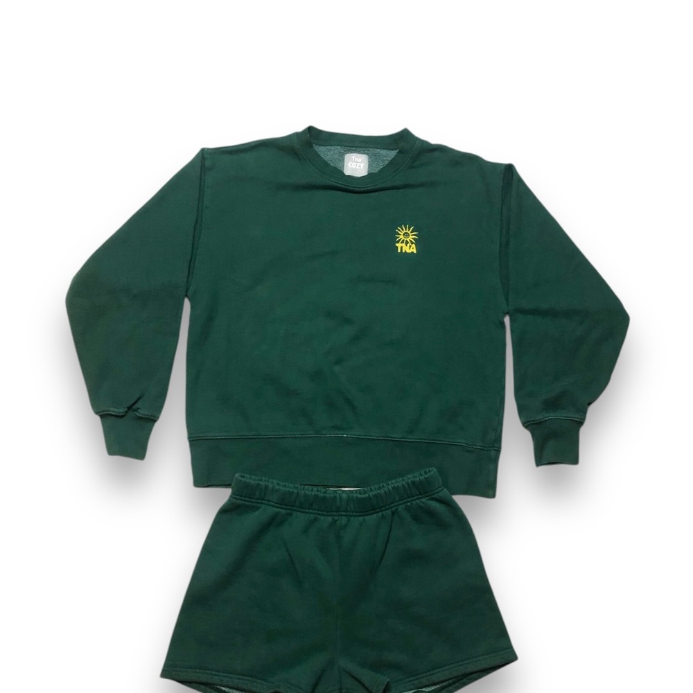 TNA Green Sweater